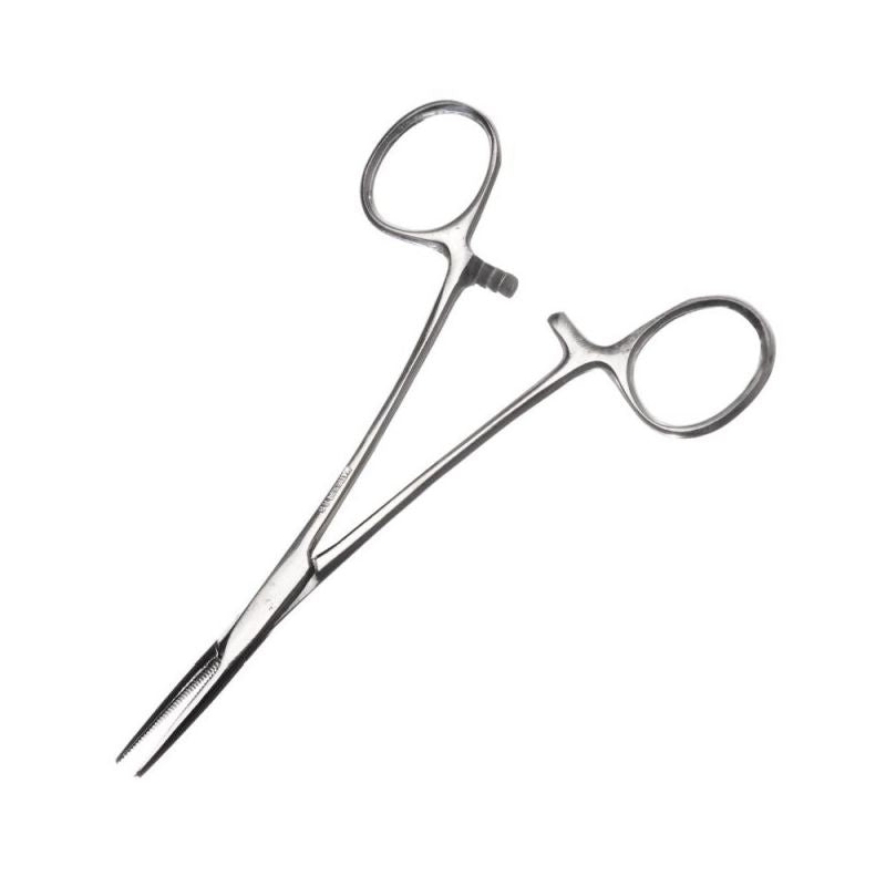Enkay 4356-C 5" Straight Stainless Steel Hemostat Clamp – Locking All-Purpose Precision Tool