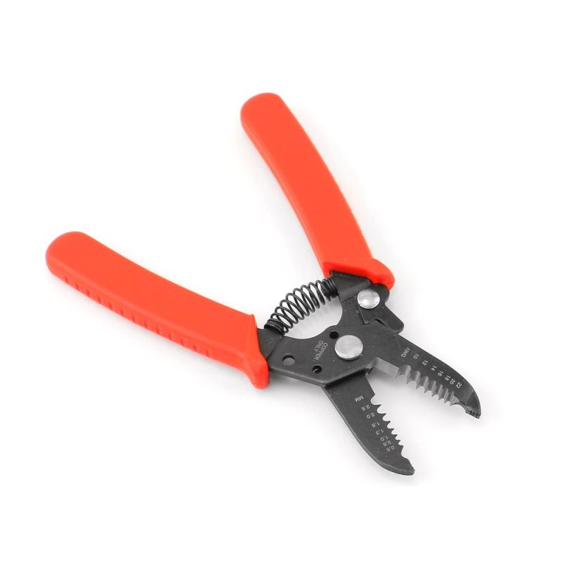 Enkay 953-C 6" Heavy-Duty Wire Stripper & Cutter – Strips 10-22 AWG with Built-In Pliers