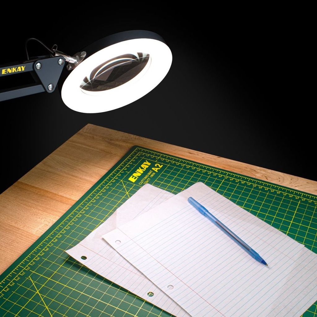 Enkay Magnifying Ring Light & Phone Attachment Bundle CRL-EK-B