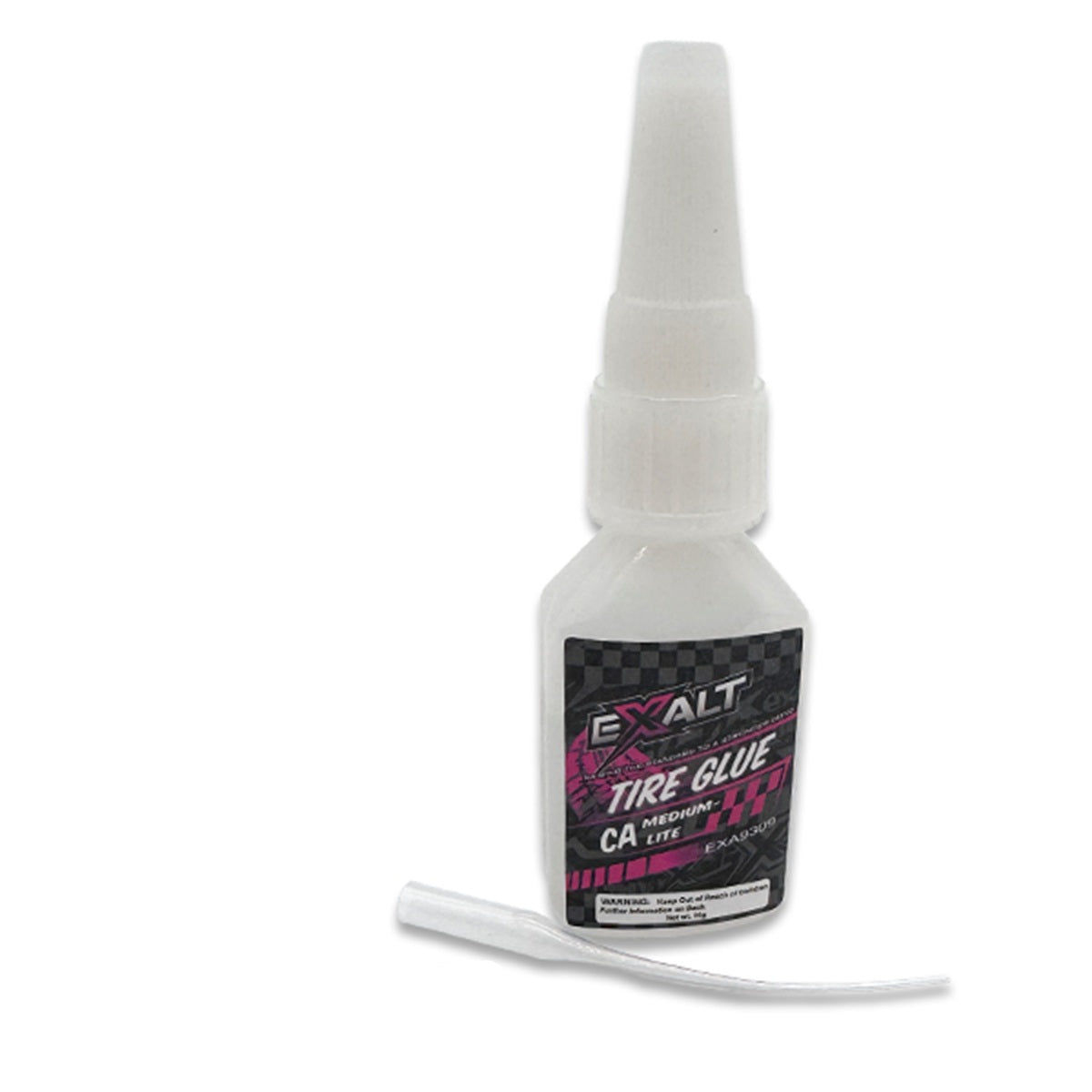 Exalt Medium-Lite CA Tire Glue – Race-Ready RC Tire Bonding Adhesive