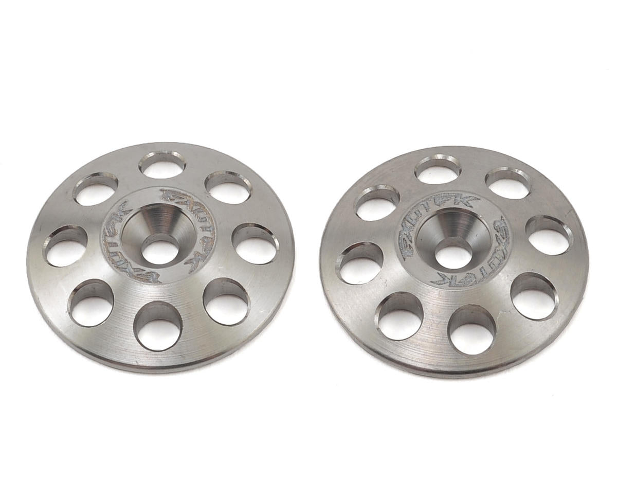 Exotek Racing 1/8 Buggy Titanium XL Wing Buttons 22mm - 2 Pack #1666