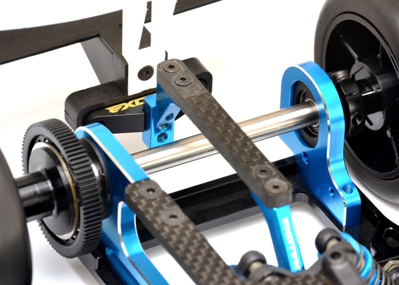 Exotek Racing F1Ultra Titanium Rear Axle, Lightweight Ball Diff Axle 2211