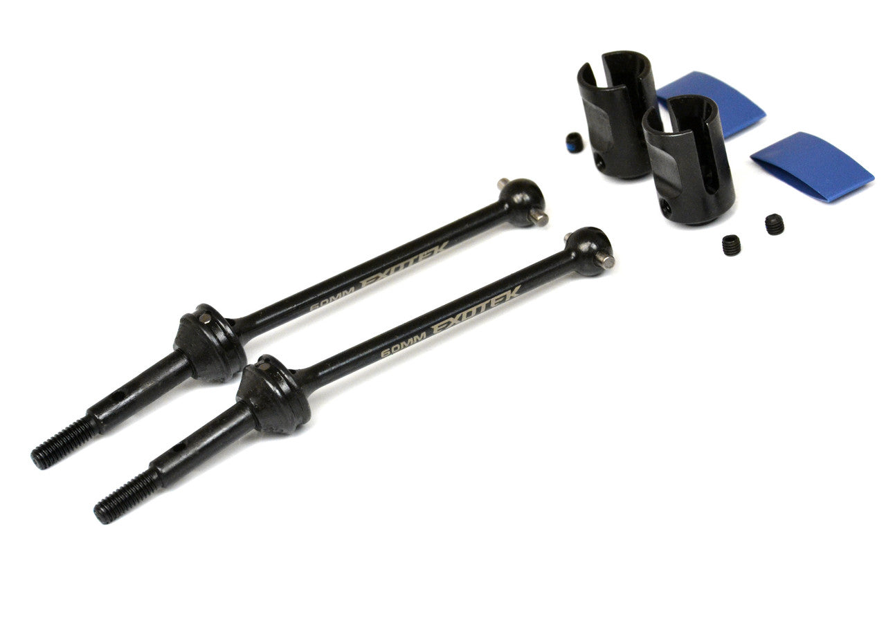 Exotek Racing Traxxas Slash Drag HD Steel CVD Axle SetV3, for Drag Slash 2264