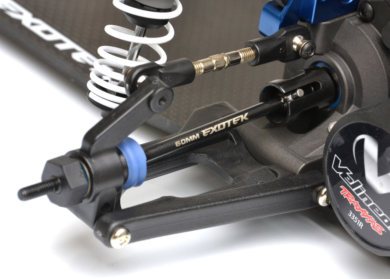 Exotek Racing Traxxas Slash Drag HD Steel CVD Axle SetV3, for Drag Slash 2264