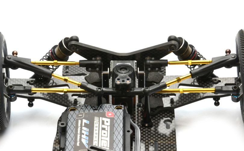 Exotek Racing Vader Sprint Titanium Turnbuckle Set, Gold 2301