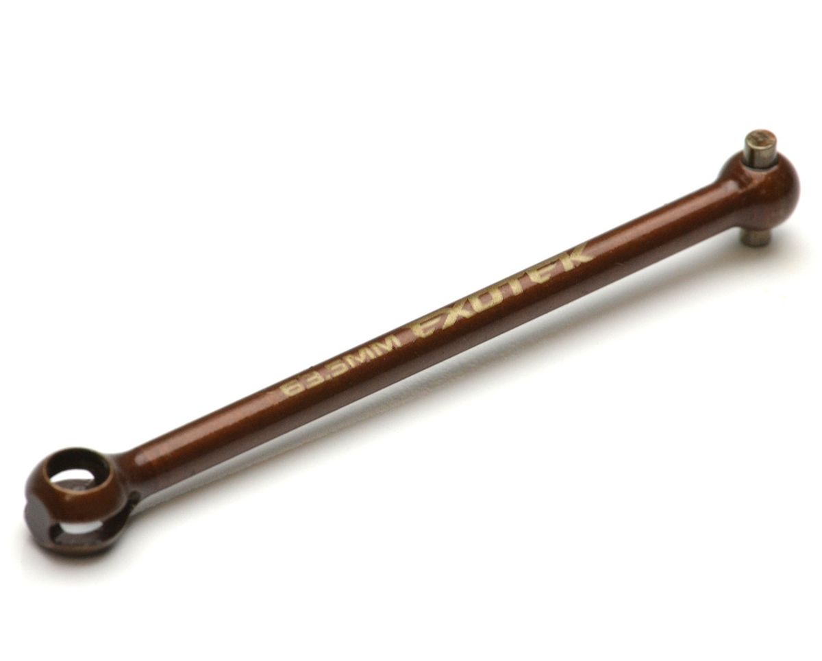 Exotek Racing Vader CVD Bone 63.5mm - 1/10 Sprint Car Driveshaft