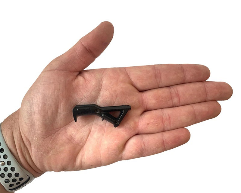 GoatGuns Die Cast Mini Angled Foregrip, Fits AR / M4 Models ANGLED