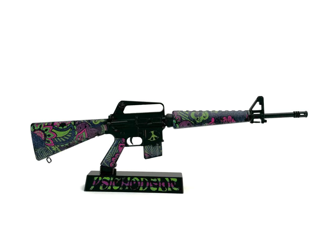 Goatguns M16 Psychedelic Limited Edition RARE Discontinued GOALTD-8