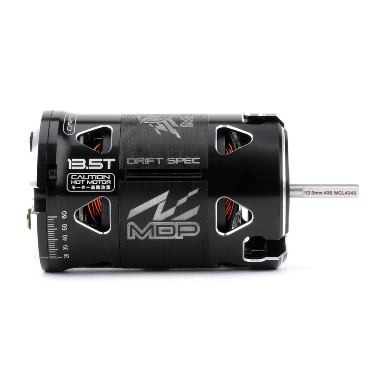 Maclan Racing Drift Performance MDP 13.5T Motor – Black/Silver (MCL1096)