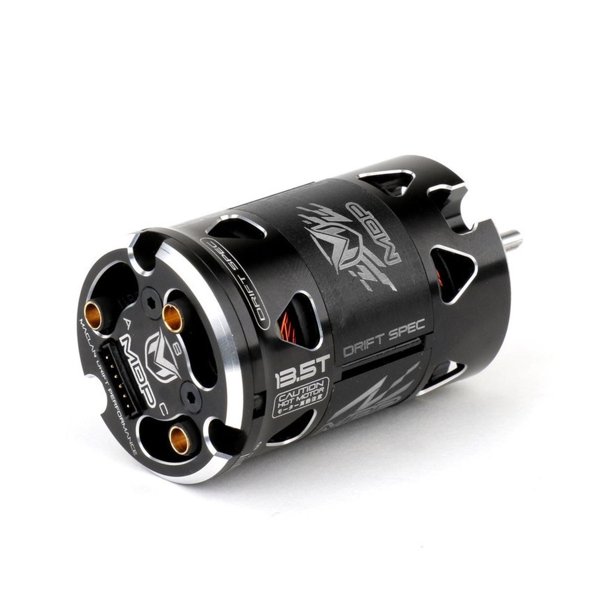 Maclan Racing Drift Performance MDP 13.5T Motor – Black/Silver (MCL1096)