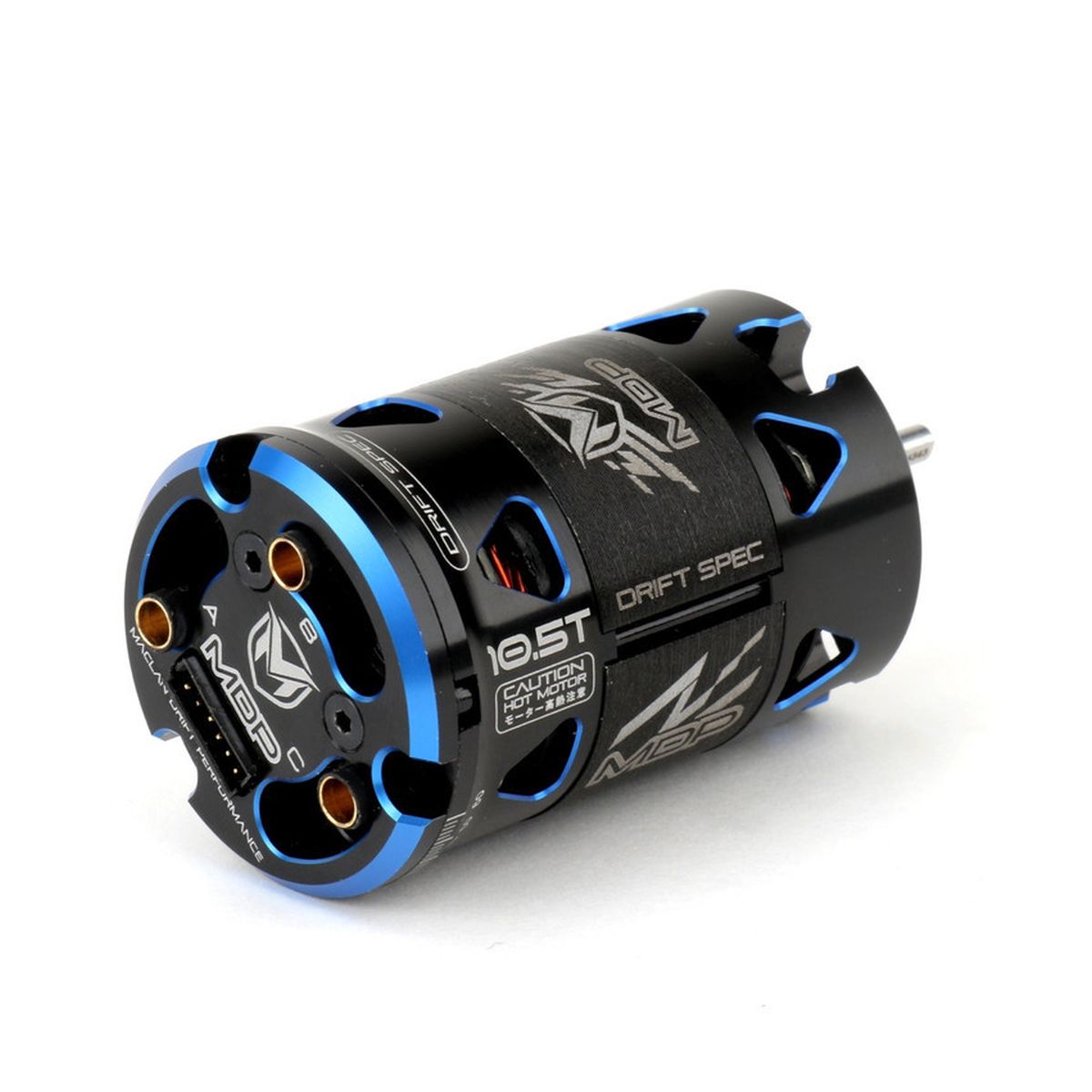 Maclan Racing Drift Performance MDP 10.5T Sensored Motor – Black/Blue (MCL1100)
