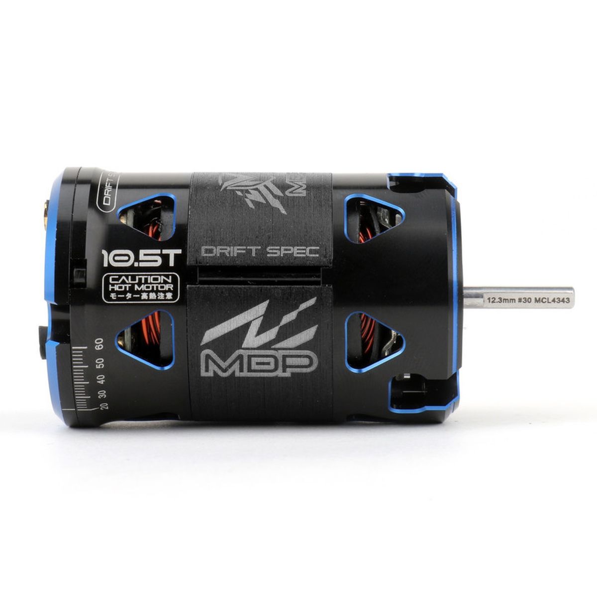 Maclan Racing Drift Performance MDP 10.5T Sensored Motor – Black/Blue (MCL1100)