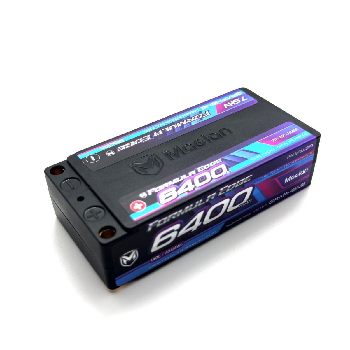 Maclan Racing Formula Edge 7.6V HV Shorty 6400mAh High Voltage 2S LiPo Battery