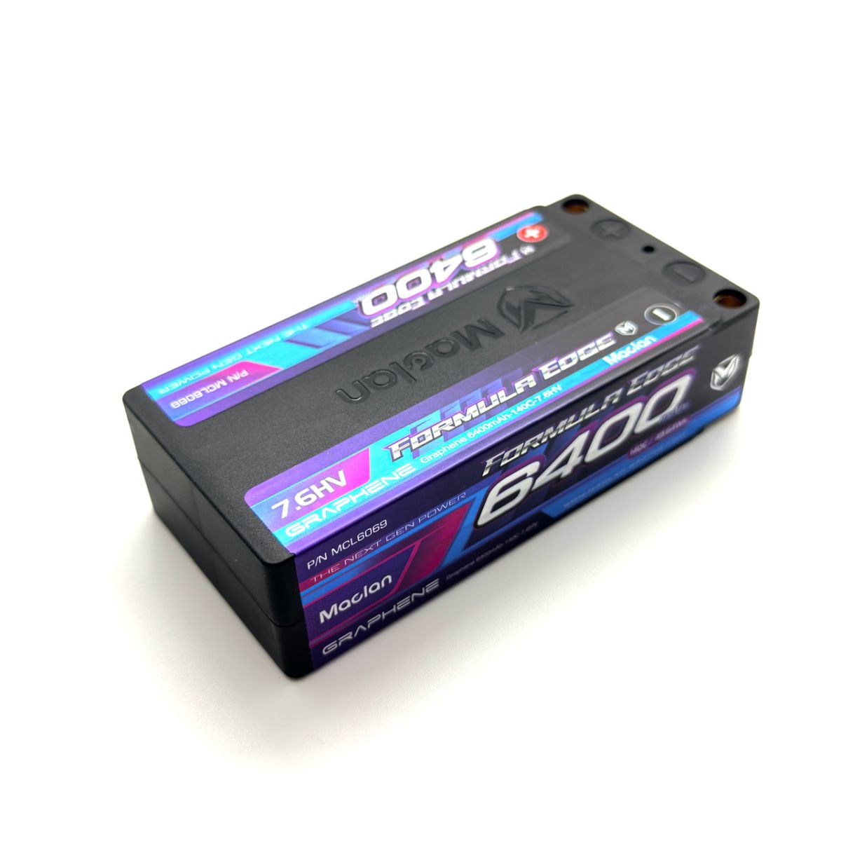 Maclan Racing Formula Edge 7.6V HV Shorty 6400mAh High Voltage 2S LiPo Battery