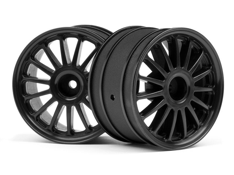 HPI Racing Black Tarmac Wheel 2.2 57X35mm for the WR8 (2pcs)