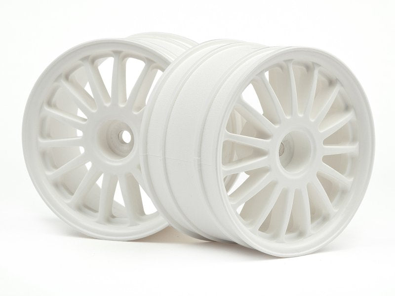 HPI Racing White Tarmac Wheel 2.2 57X35mm for the WR8 (2pcs)