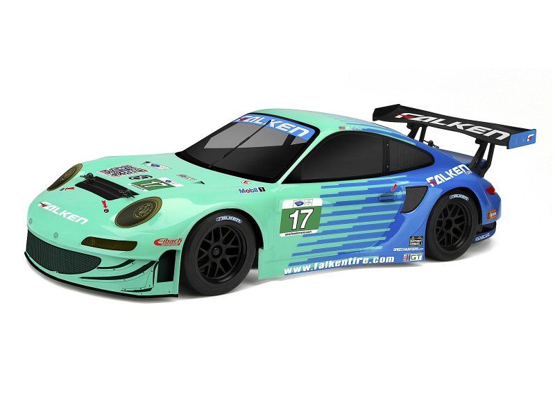 HPI Racing 2012 Porsche 911 GT3 RSR 200mm Clear Body – 1/10 Scale RC On-Road Shell