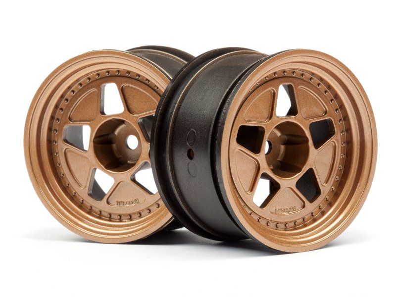 HPI Racing Tarmac R40 Wheel Bronze 52X31mm 15mm Offset (2pcs) RS4 Sport 3