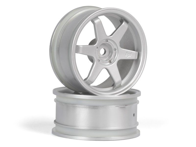 HPI Racing TE37 Wheel 26mm Matte Chrome (3mm Offset) 160752