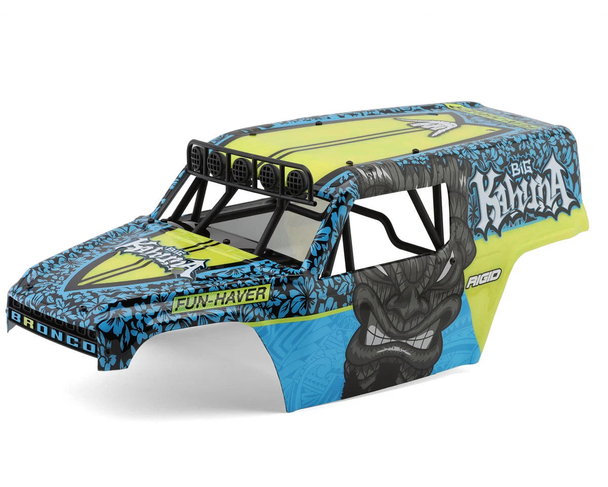HPI Monster King Big Kahuna Ford Bronco 4400 Pre-Painted Body (Blue) – RC Monster Truck Shell