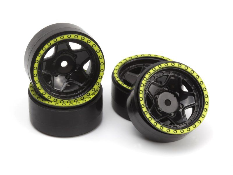 HPI Racing CL-5 Beadlock Wheel 1.2in (Green/4pcs) 160866