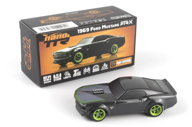 HPI Racing nano-TTR 1969 Ford Mustang RTR-X - Car Only 160981