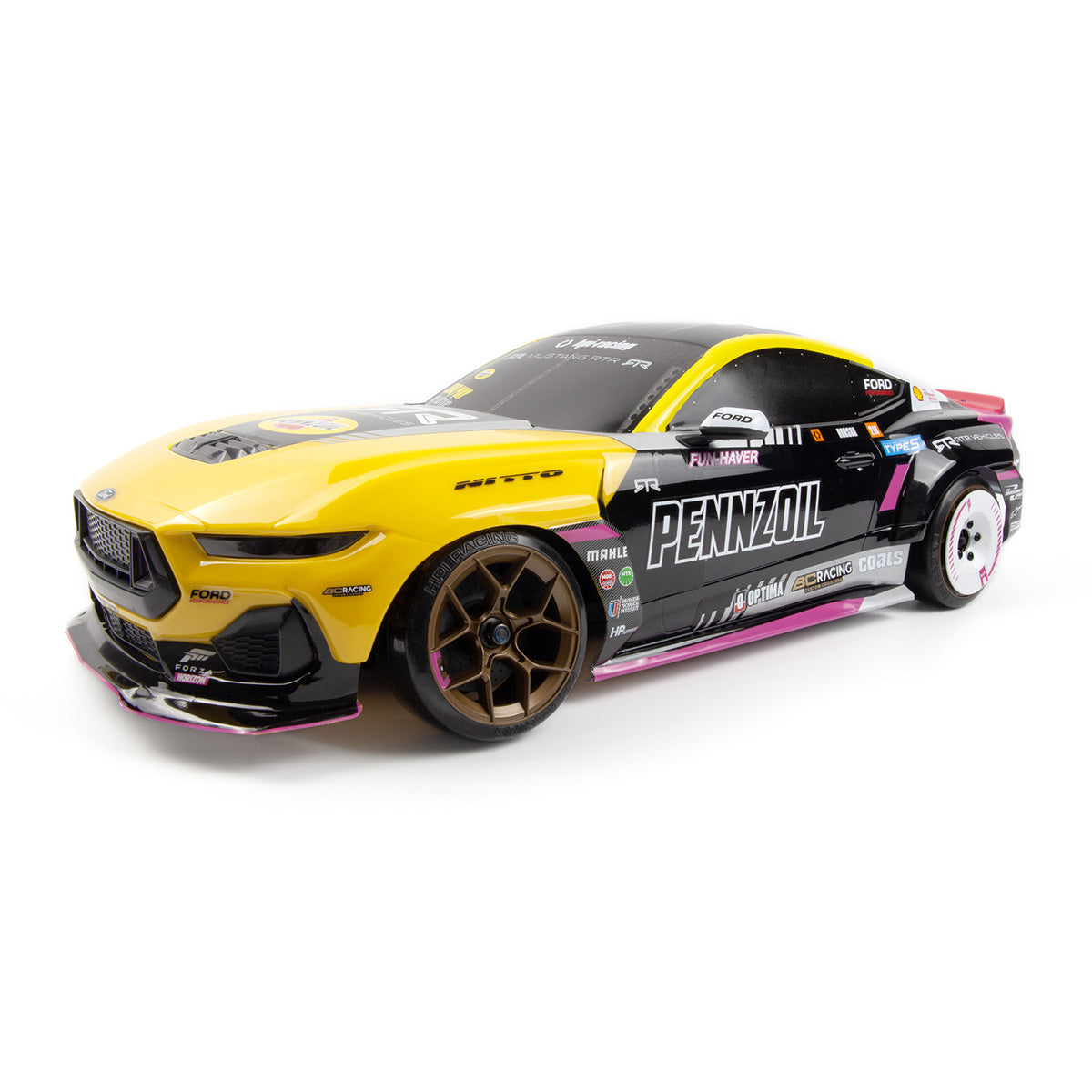 HPI Stage-D10 Ford Mustang RTR Spec-5 FD Ben Hobson 1/10 RWD Drift Car