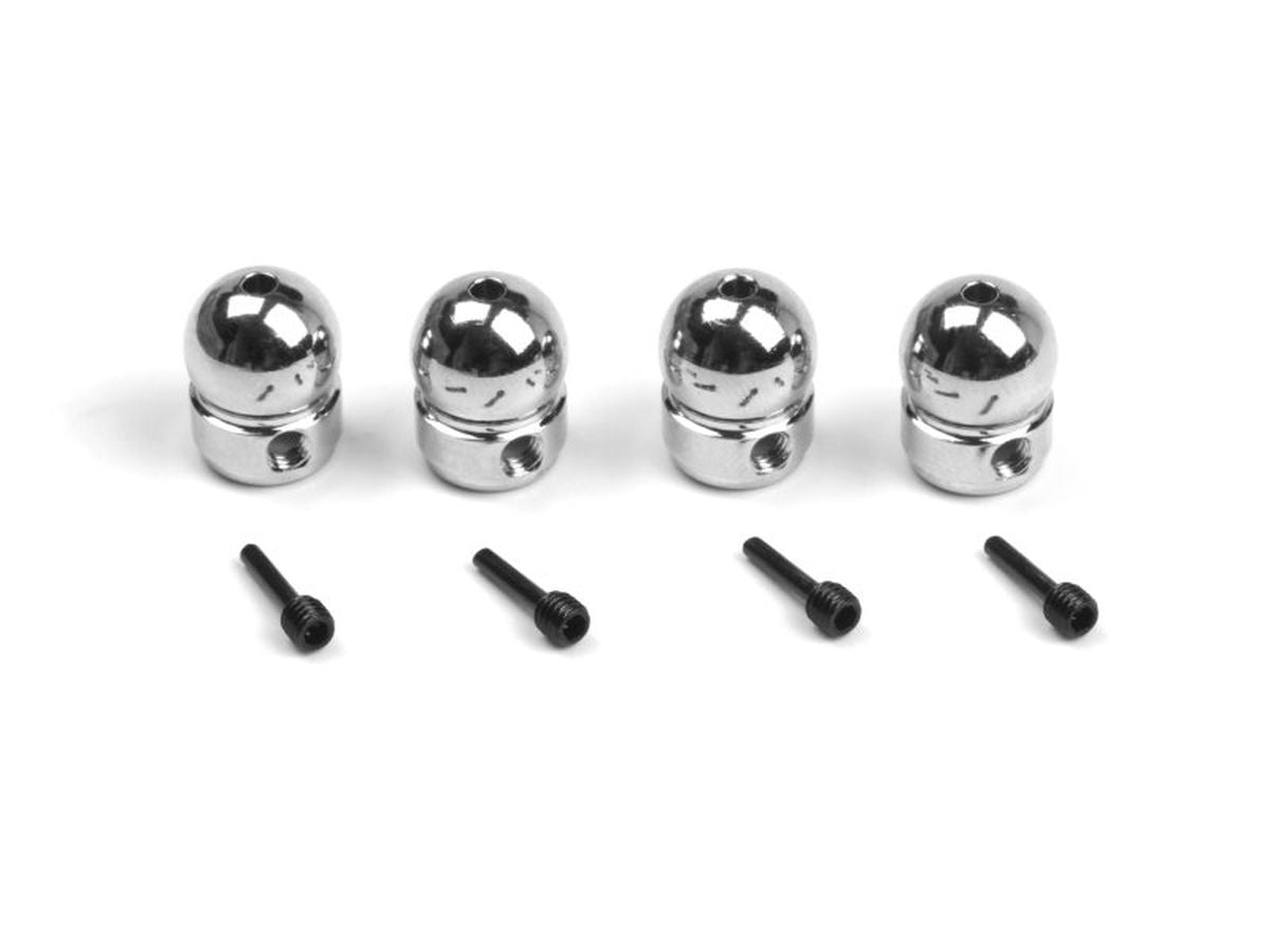 HPI Racing Body Post Ball End (Steel/4pcs) HPI161036 – Stage-D10 1/10 RWD Drift Car Spare Part, Genuine HPI
