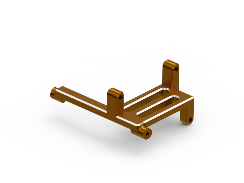 HPI Racing Aluminum Shift Servo Mount (Orange), for Venture18 161148