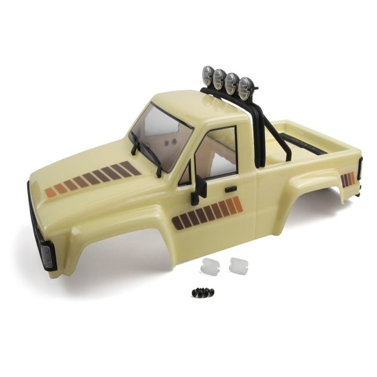 HPI Racing Toyota Hilux SR5 Painted Body – Creme – RC Scale Truck Shell