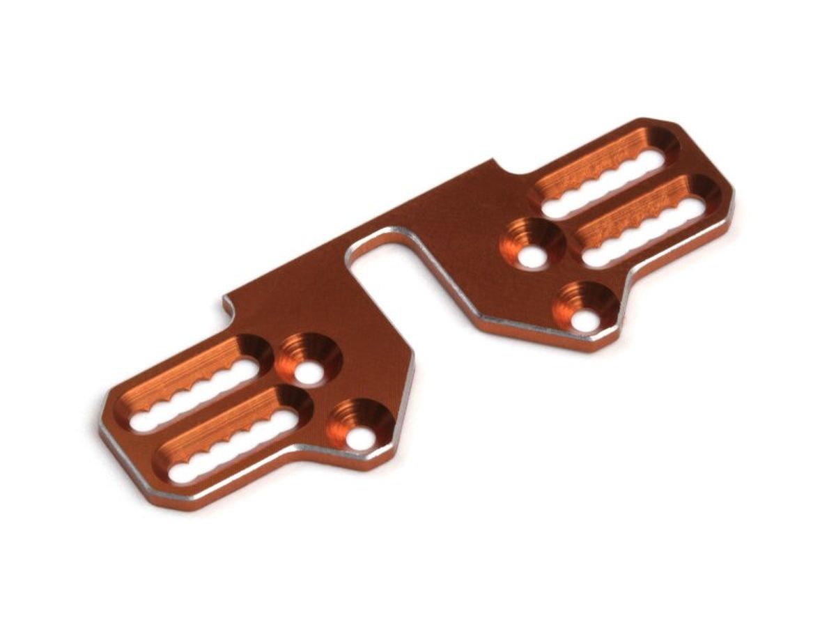 HPI Aluminum Rear Wheel Plate (Orange)