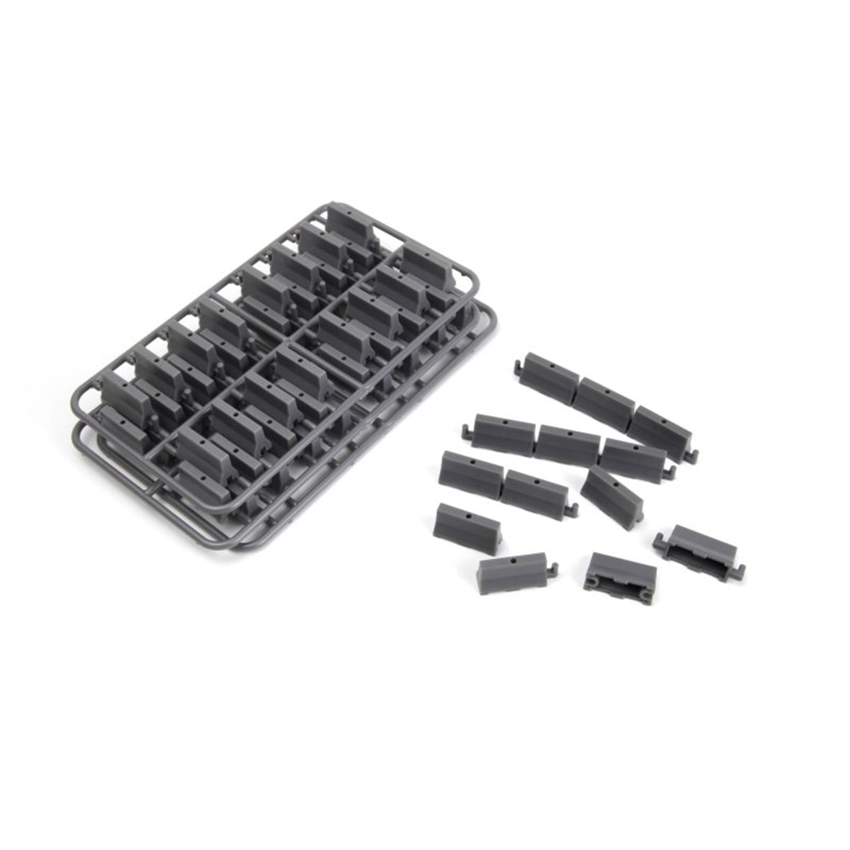 HPI nano-TTR Jersey Barrier Set – Indoor Track Wall Accessory