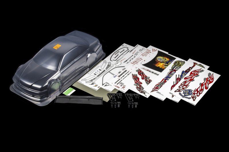 送料無料 1/10 HPI トヨタ マーク2 JZX100 ラジコン ボディ 未塗装