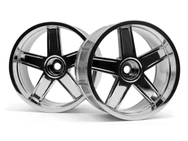 HPI Racing LP35 Wheel MF Type Chrome 9mm Offset (2pcs)