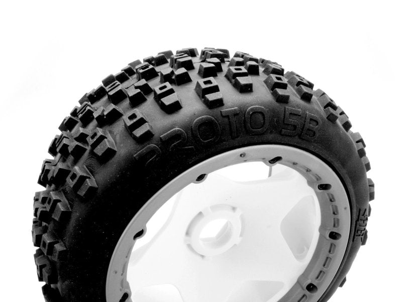 HPI Racing Proto White Compound Rear Tires for Baja 5B 2-Pack