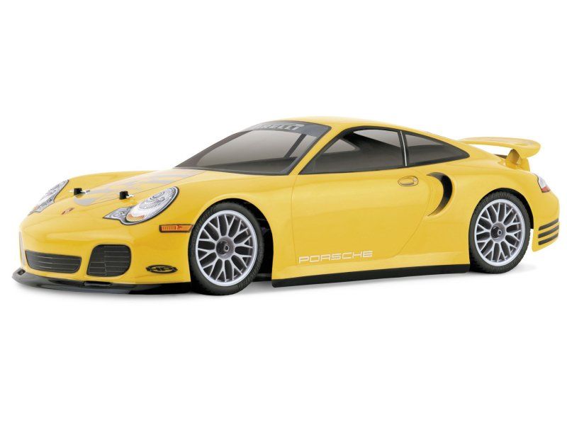 HPI Racing Porsche 911 Turbo 190mm Clear Body – 1/10 Scale RC On-Road Shell