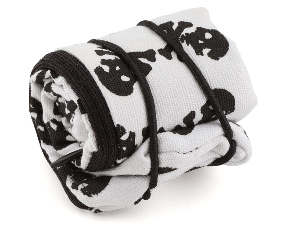 Hot Racing 1/10 Scale Black & White Skull Pattern Polyester Sleeping Bag Scale Accessory