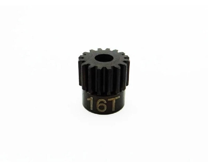 Hot Racing 16T 0.5 Module Hardened Steel Pinion Gear with 1/8" (3.2mm) Bore
