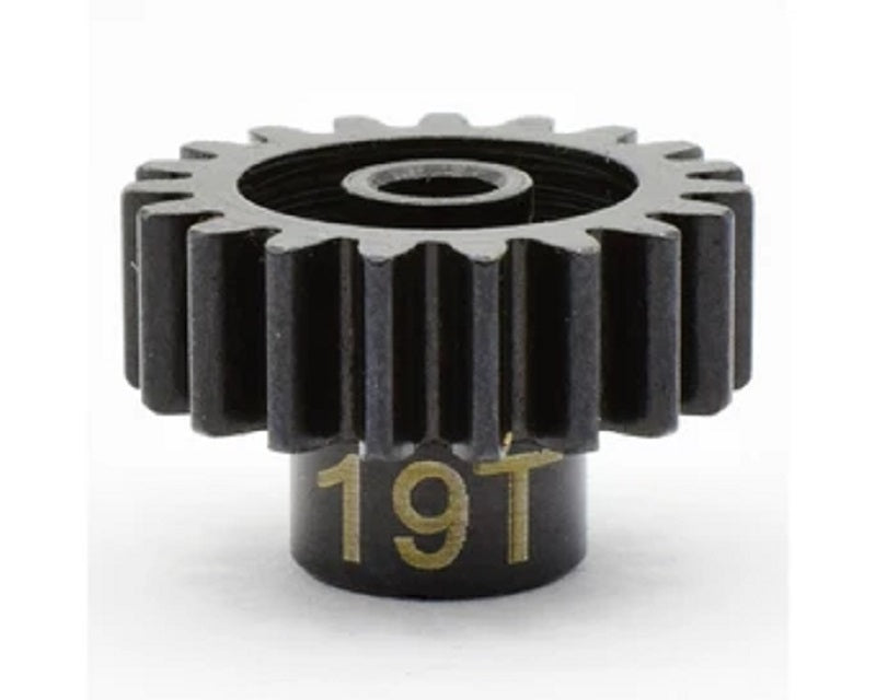 Hot Racing 32-Pitch 19-Tooth Hardened Steel Brushless Pinion Gear (1/8" Bore)