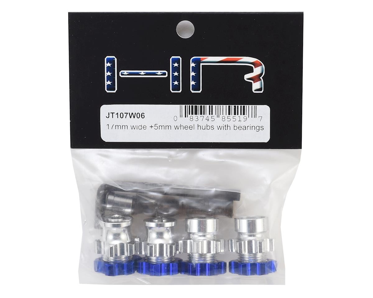 Hot Racing 17mm Hex Wheel Adapters with Bearings (+5mm Wide) for Traxxas Jato
