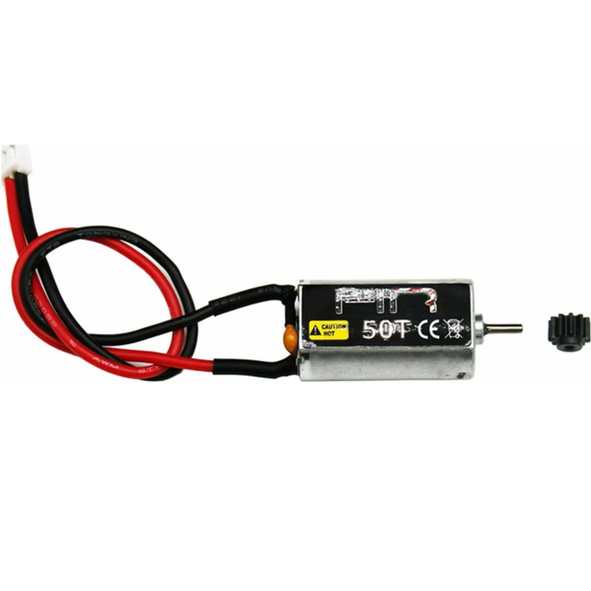 Hot Racing 50T High-Torque 050 Brushed Motor with 11T Pinion for Losi Micro-B