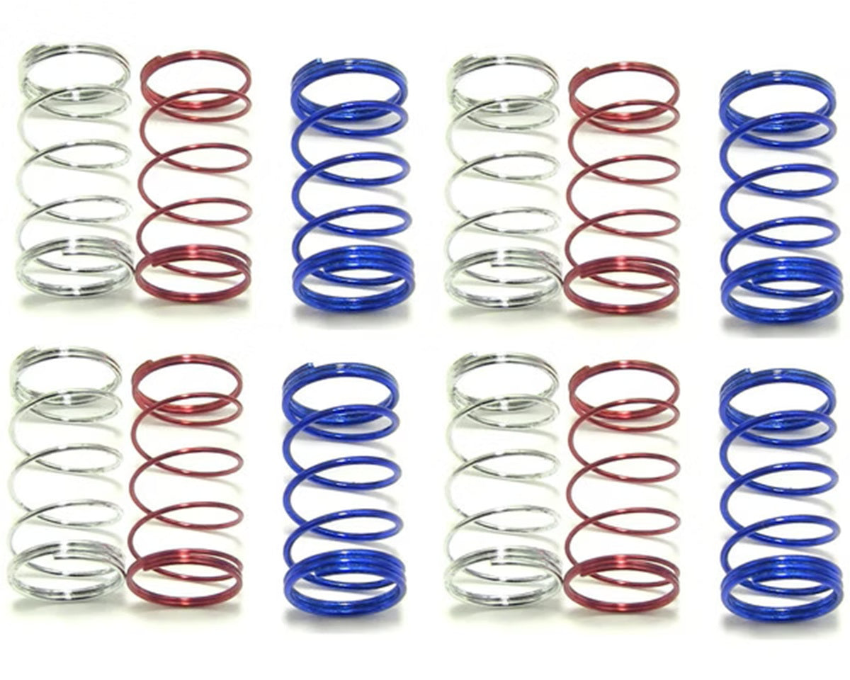 Hot Racing Progressive Rate Shock Spring Set (3 Rates) for Losi 1/24 4WD Micro Vehicles