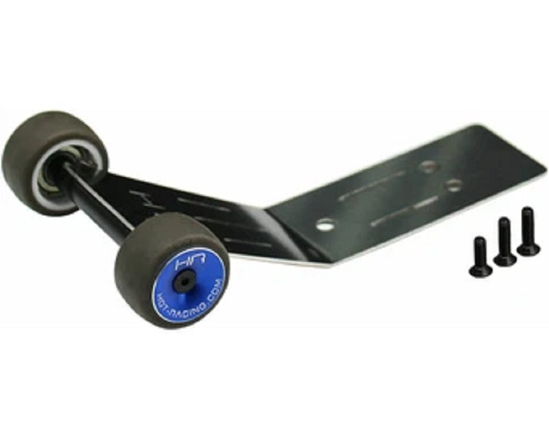 Hot Racing Stainless Steel Ball-Bearing Wheelie Bar for Traxxas Mini Maxx