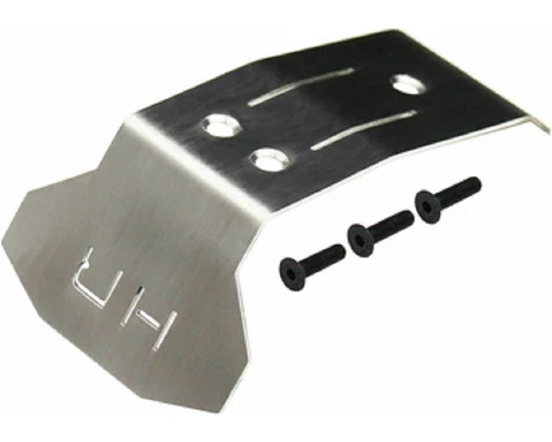 Hot Racing Stainless Steel Front Skid Plate for Traxxas Mini Maxx