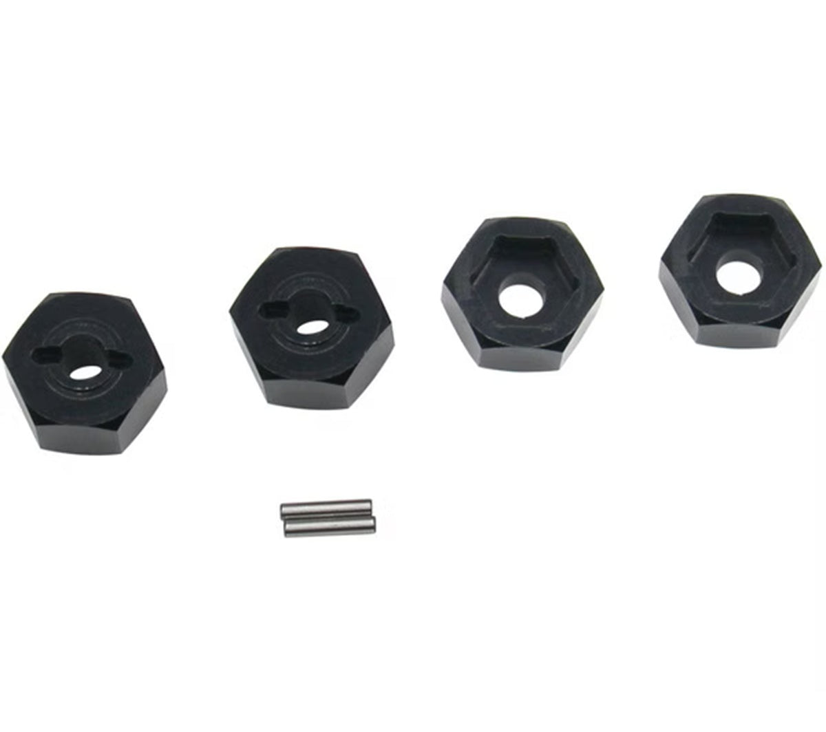 Hot Racing 12mm Aluminum Wheel Hex Set – Losi Mini-T 2.0 / Mini-B Upgrade