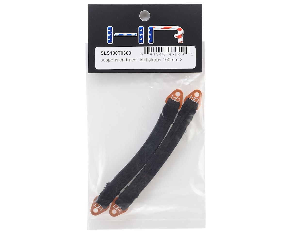 Hot Racing 100mm Scale Suspension Travel Limit Straps (2-Pack)