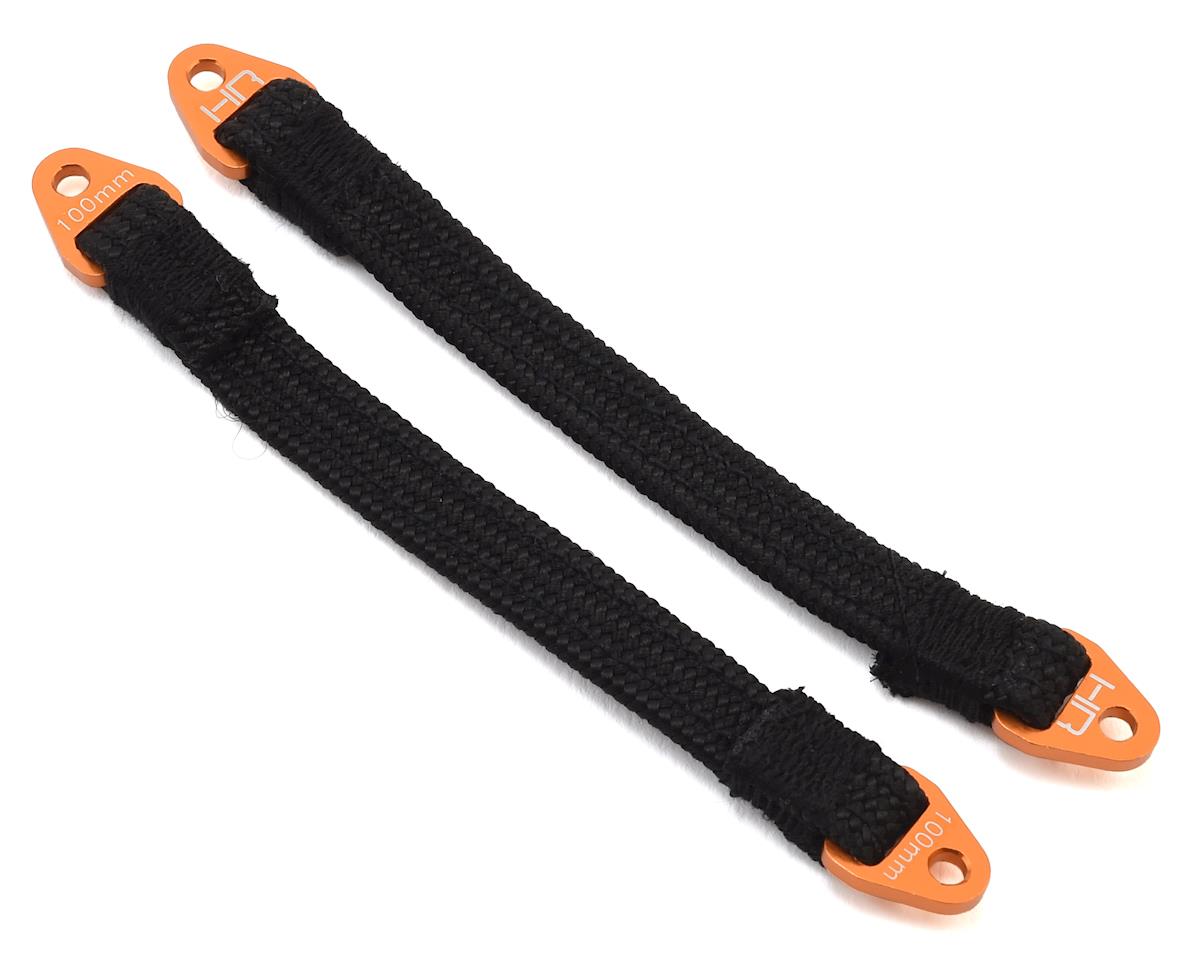 Hot Racing 100mm Scale Suspension Travel Limit Straps (2-Pack)