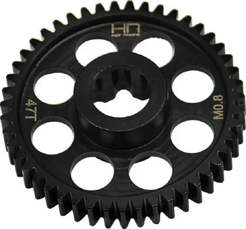 Hot Racing Hardened Steel 47-Tooth 0.8 Mod Spur Gear for Traxxas Mini Maxx