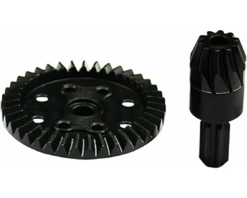 Hot Racing 39T/10T Hi-Torque Helical Steel Rear Gear Set for Traxxas Mini Maxx