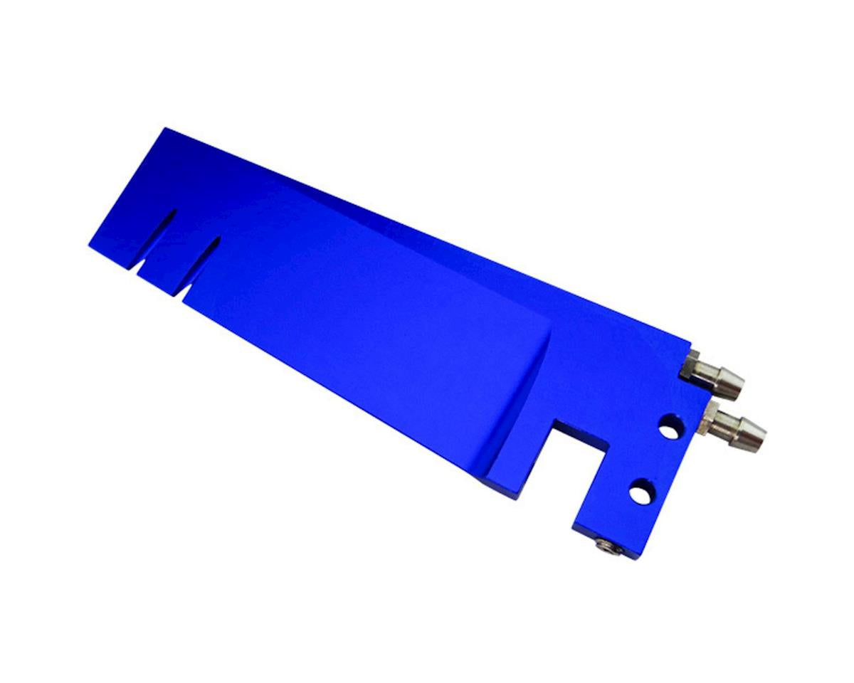 Hot Racing CNC Aluminum Dual Pickup Rudder Blade for Traxxas Spartan RC Boat